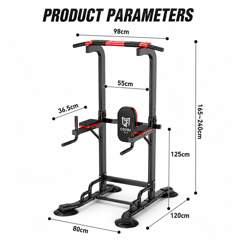 Power Tower Profesionale – Stacion Multi-Gjimnastikor