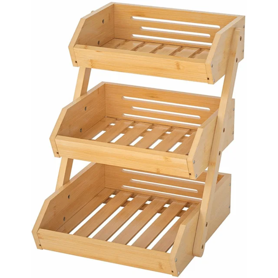 Shportë Frutash Druri me 3 Kate