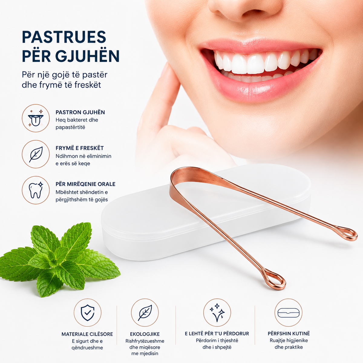 Pastrues per gjuhen bronz