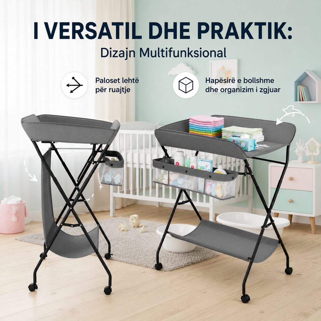 Tavoline per nderrimin e bebes