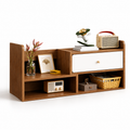 Mini Raft Organizues per Tavolinën "Walnut"