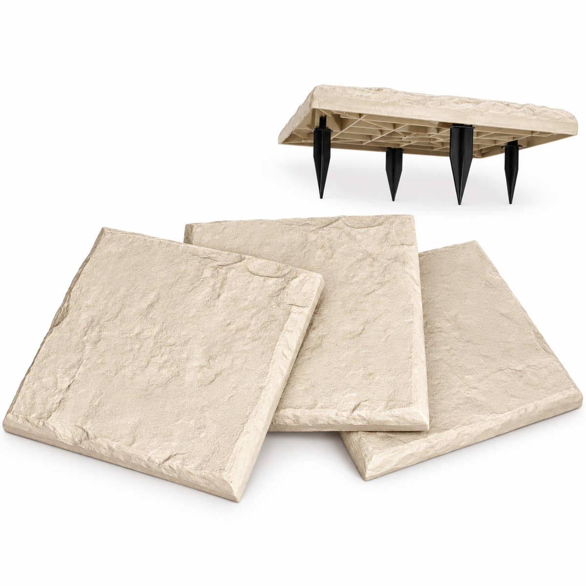 Pllaka Dekorative për Kopsht (set 2 cope)