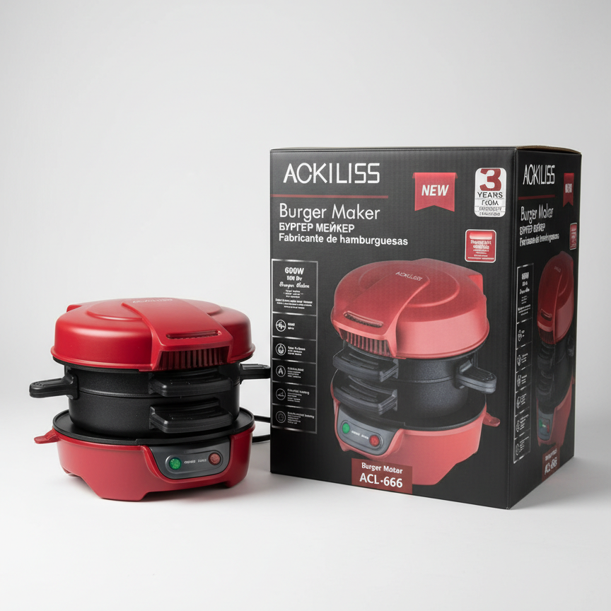 Toster Ackiliss per Burger ACL-666
